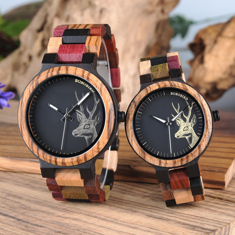 Wooden Wristwatch for Men and Women