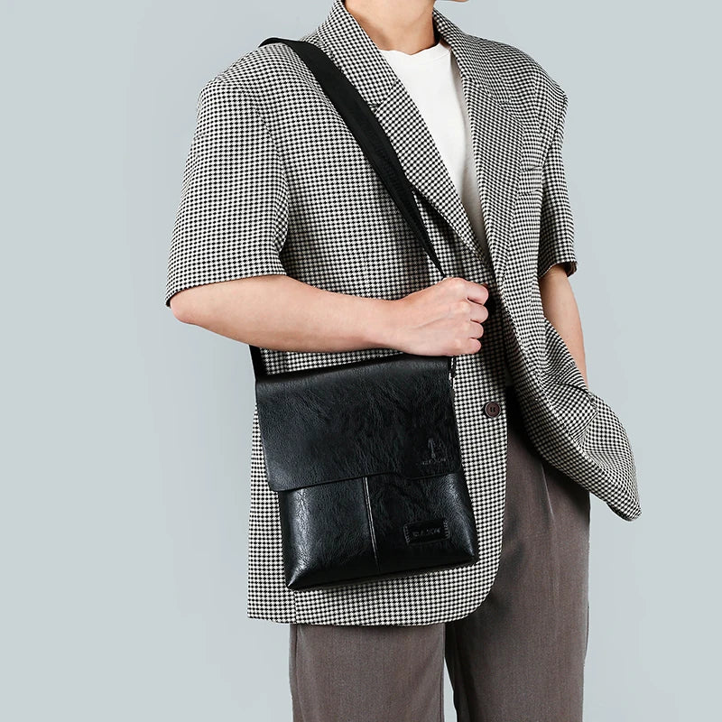 Elite Crossbody: Superior PU Leather, Spacious Interior