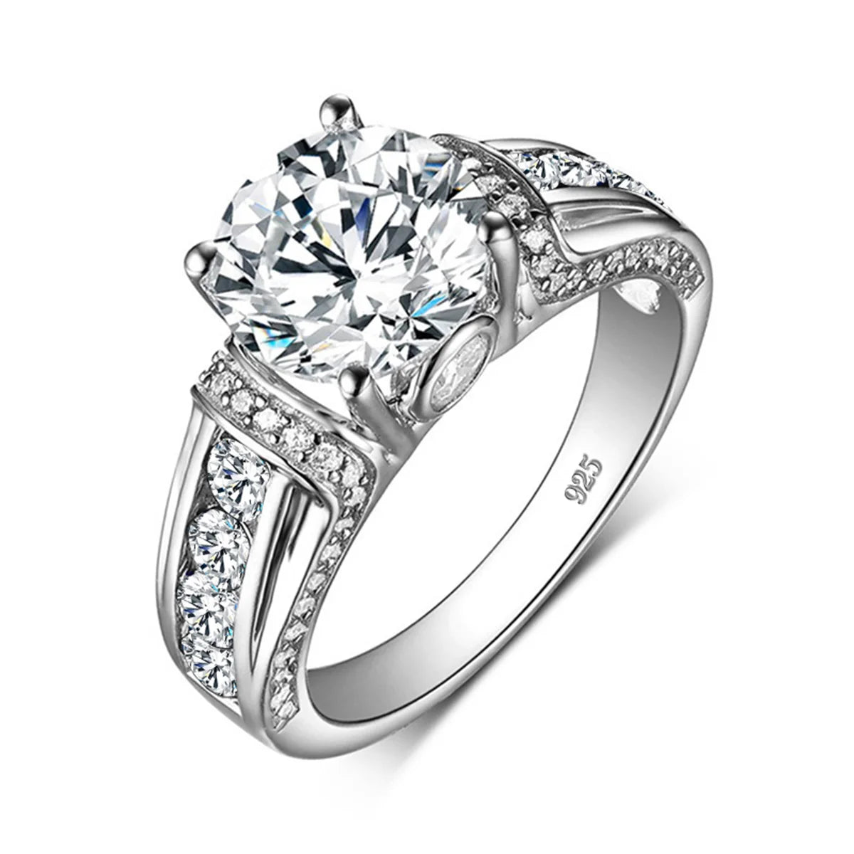 Eternal Brilliance - Moissanite Sparkle Ring