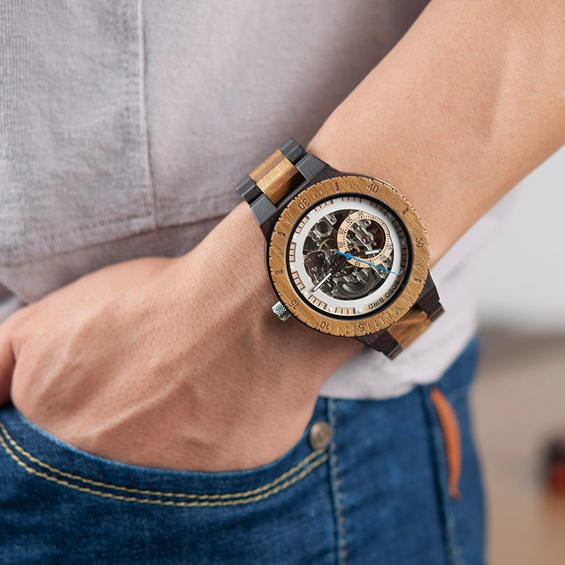 Buy Automatic Wooden Watches 