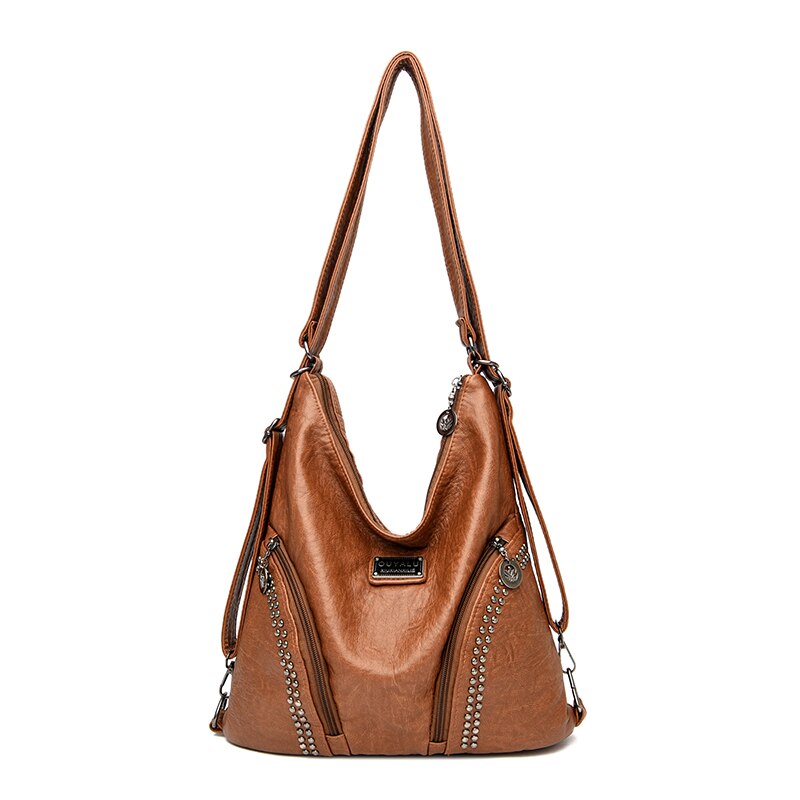 Women's Leather Backpack 