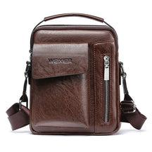 Versatile Men's Crossbody: Multi-function & Stylish Flap