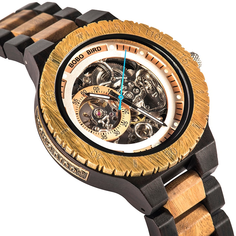 Buy Automatic Wooden Watches 