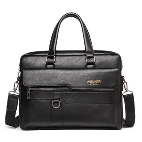 High-Quality Men's Business Briefcase: 14-inch Laptop Bag