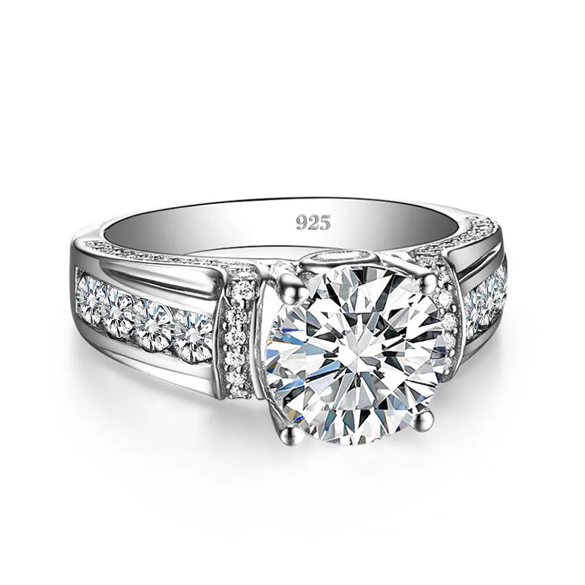 Eternal Brilliance - Moissanite Sparkle Ring