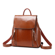 Leather Backpack Purses 