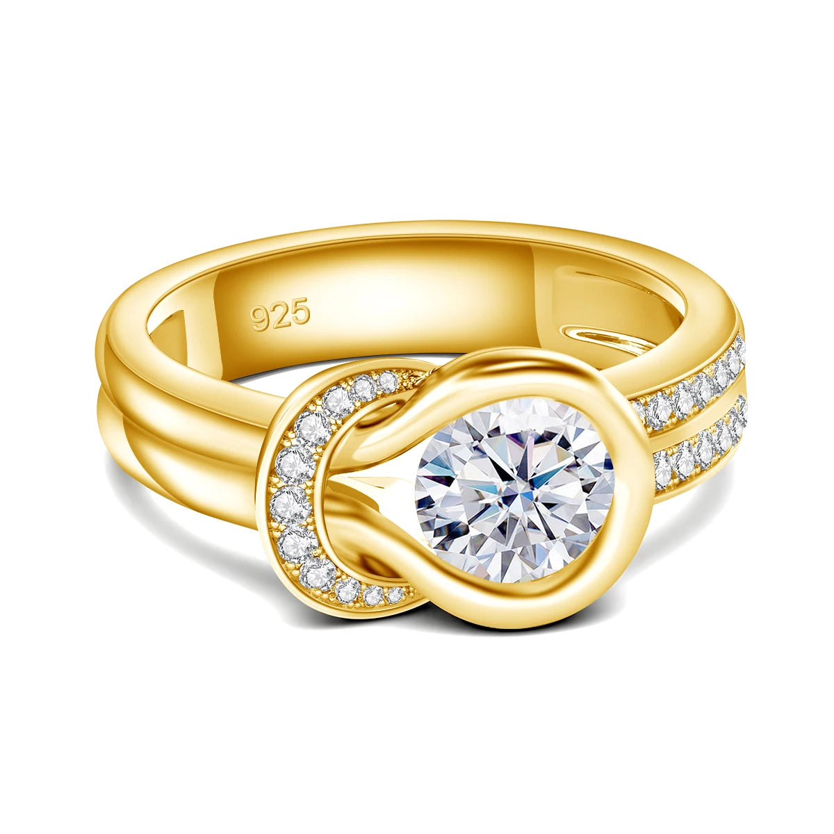 Timeless Love Moissanite Ring - Certified Beauty for Special Occasions