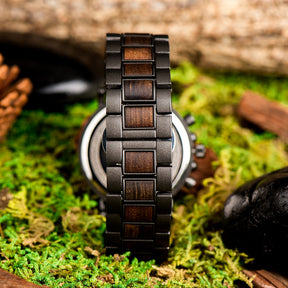 Premium Men's Wooden Stopwatch