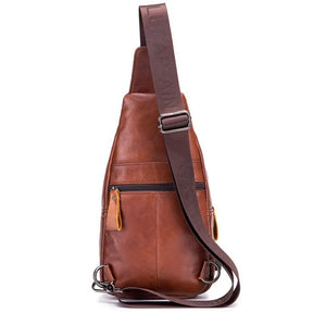 Urban Voyager Leather Daypack