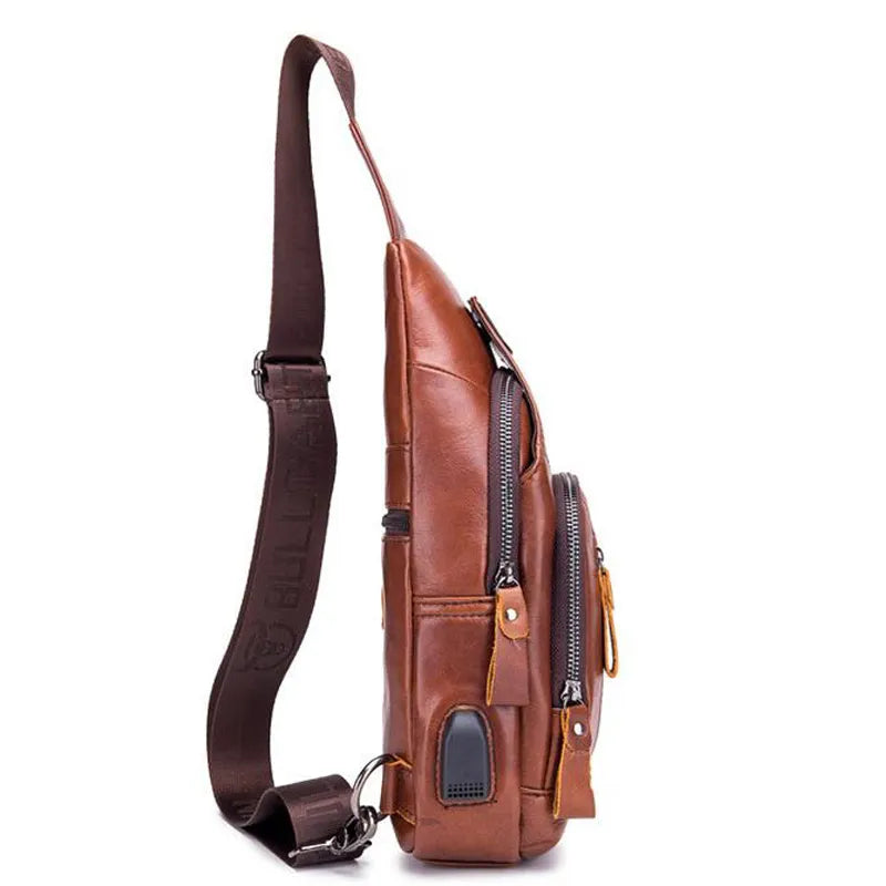 Urban Voyager Leather Daypack