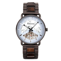 Timeless Timber Quartz Wristwatch