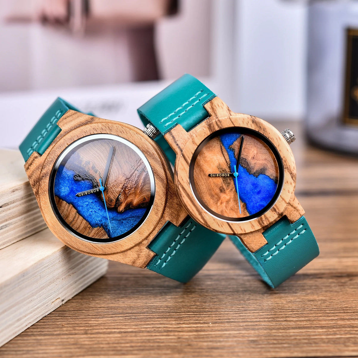 Timeless Tandem - Luxury Wooden Couple Watches